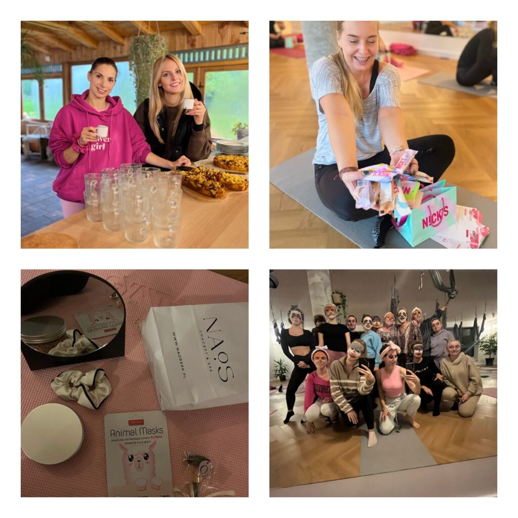 Uczestniczki obozu Power Girl Fit Camp w Namaste Jamno
