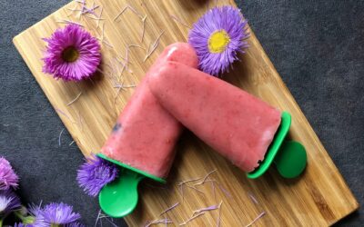 Fit lody truskawkowe