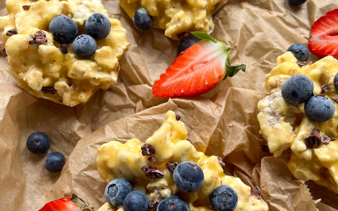 Proteinowe ciastka bez pieczenia i aż 23g białka!