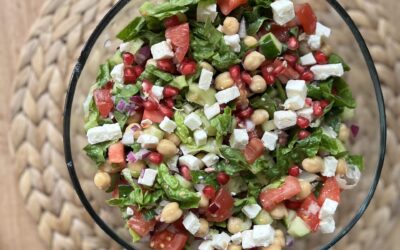 Bombowa sałatka z granatem dla insulinoopornych