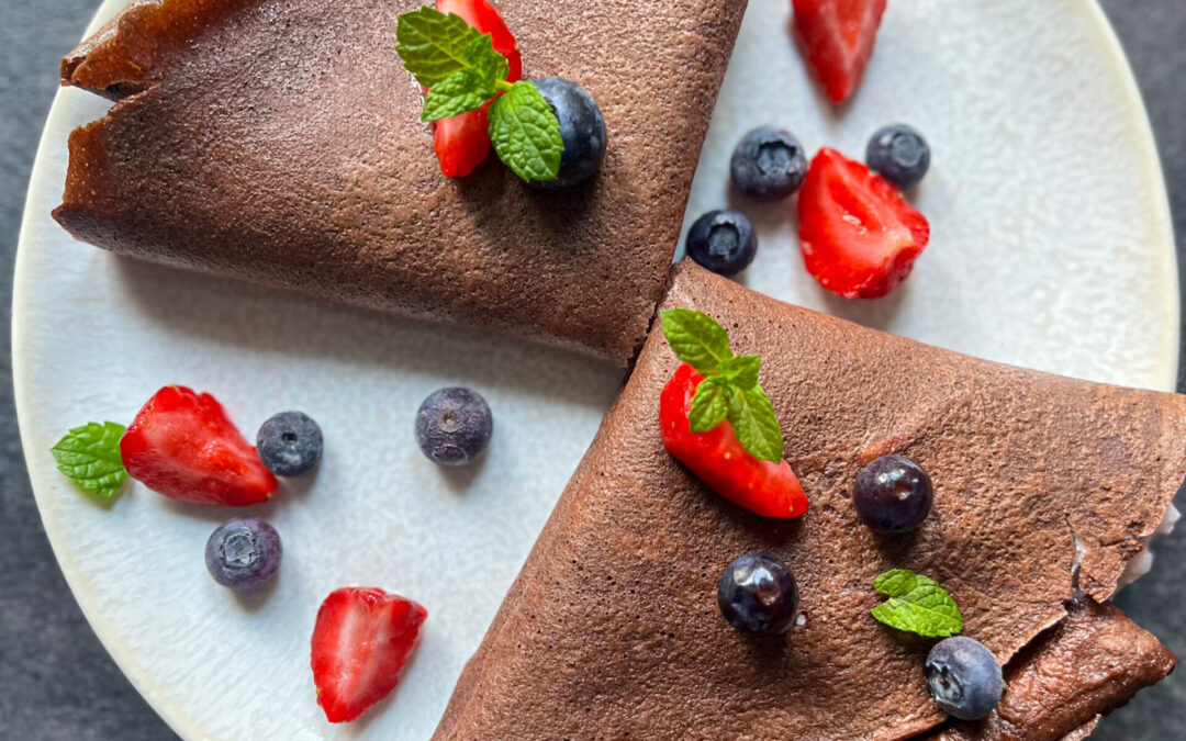 Czekoladowe naleśniki dla insulinoopornych