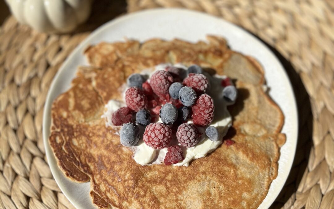 Omlet szarlotka dla insulinoopornych